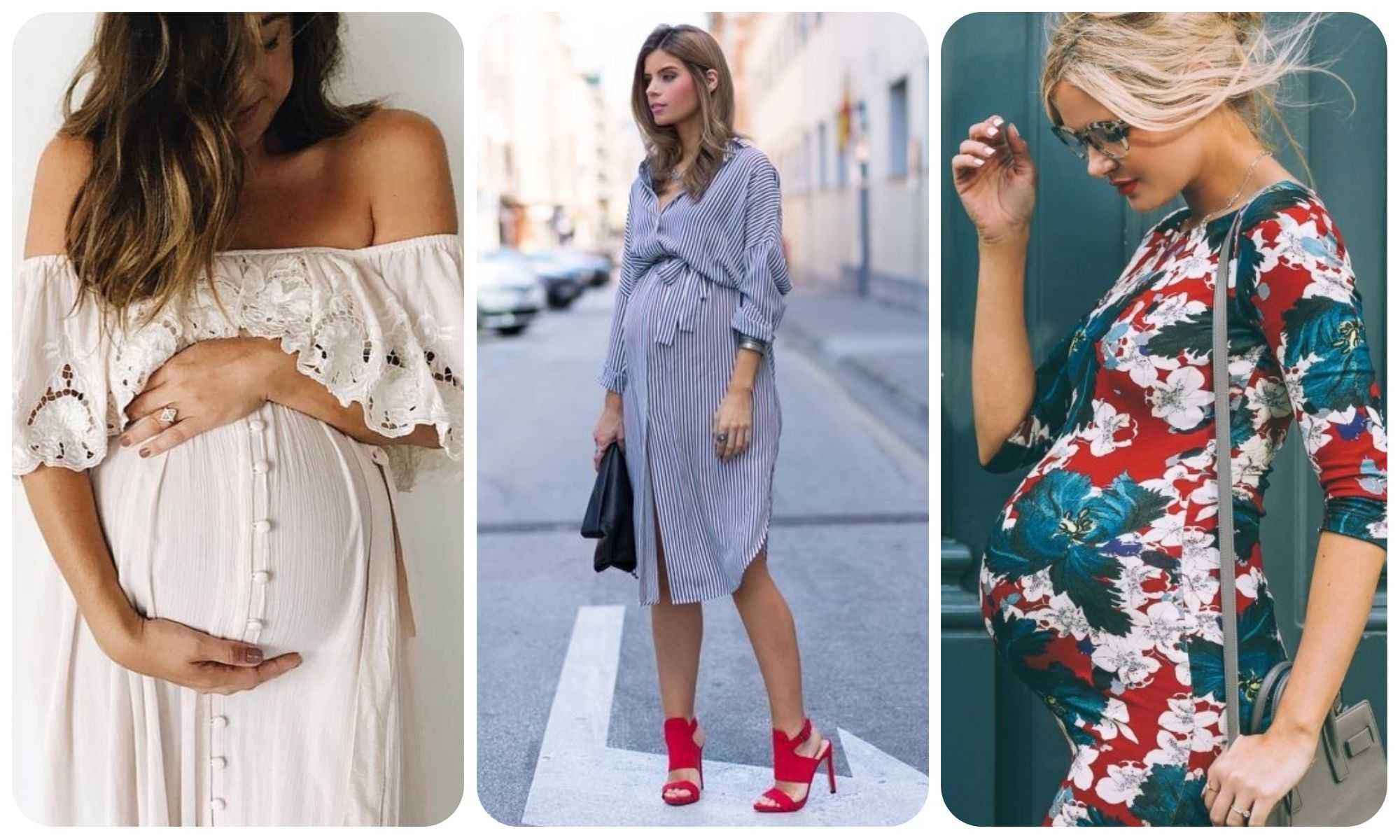 Мода для беременных на лето 2021 года - модная женская одежда