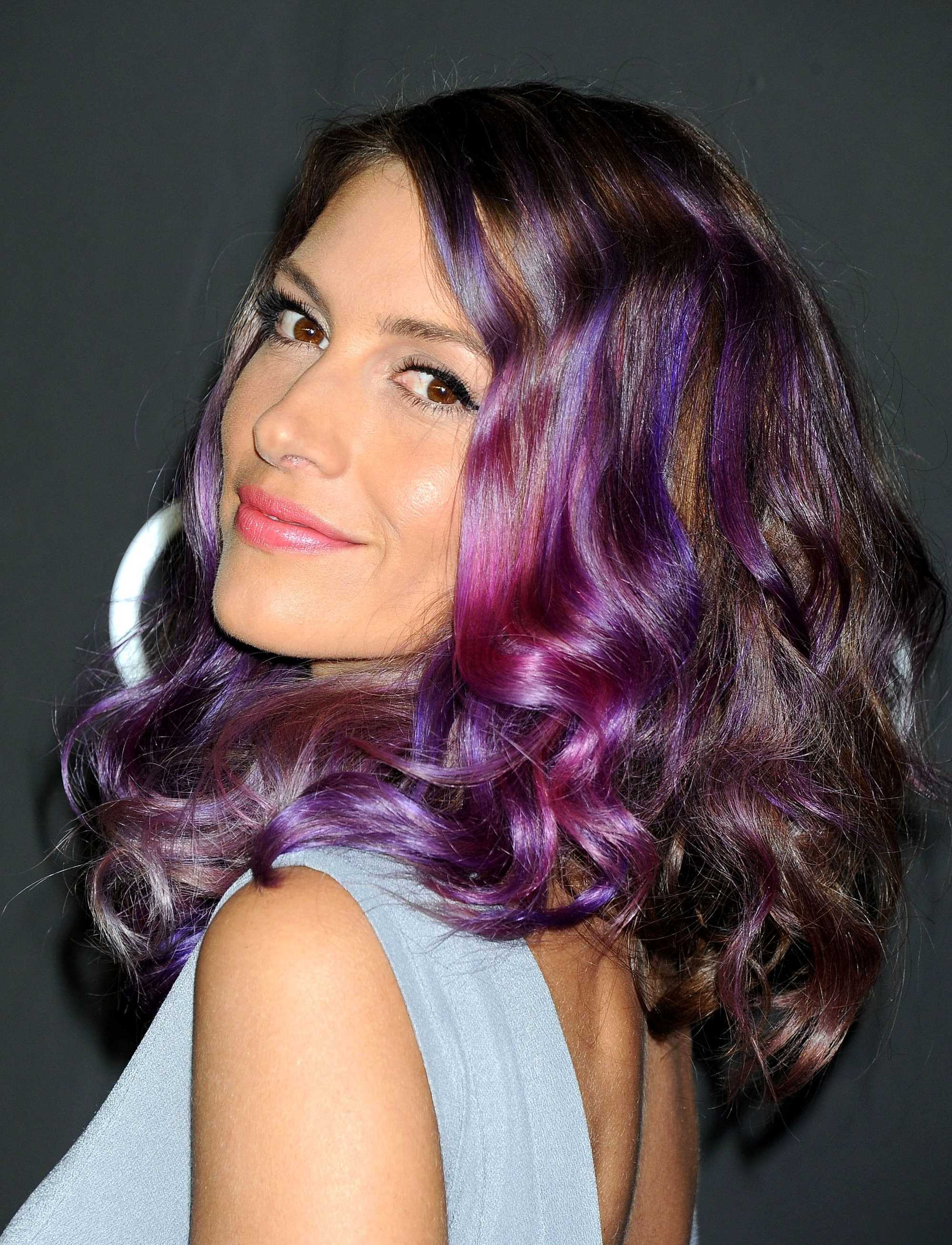 Как получить пепельно-фиолетовый цвет волос: фото примеры, пошаговая инструкция