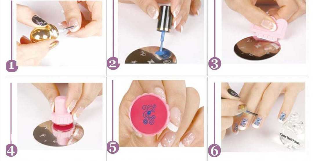 Стемпинг для ногтей: как пользоваться и что это такое в маникюре
