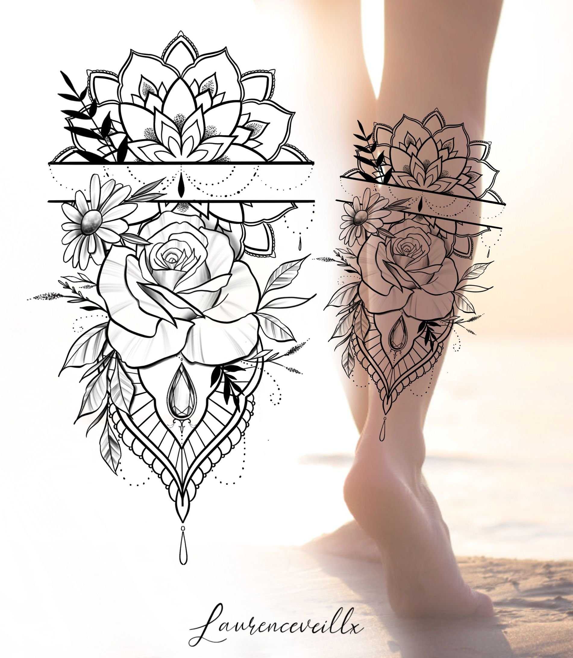 Девушки  выбирают следующие идеи для татуировок на щиколотку: сердечки , бабочки , цветы , надписи, феи и др Делать тату на лодыжке больно, это стоит учитывать