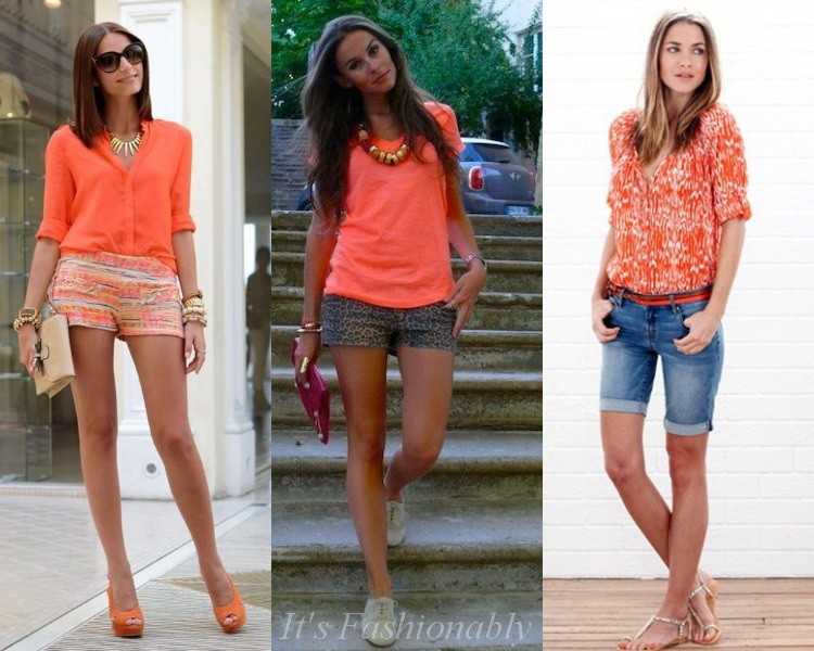 Сочетание кораллового цвета | lookcolor
