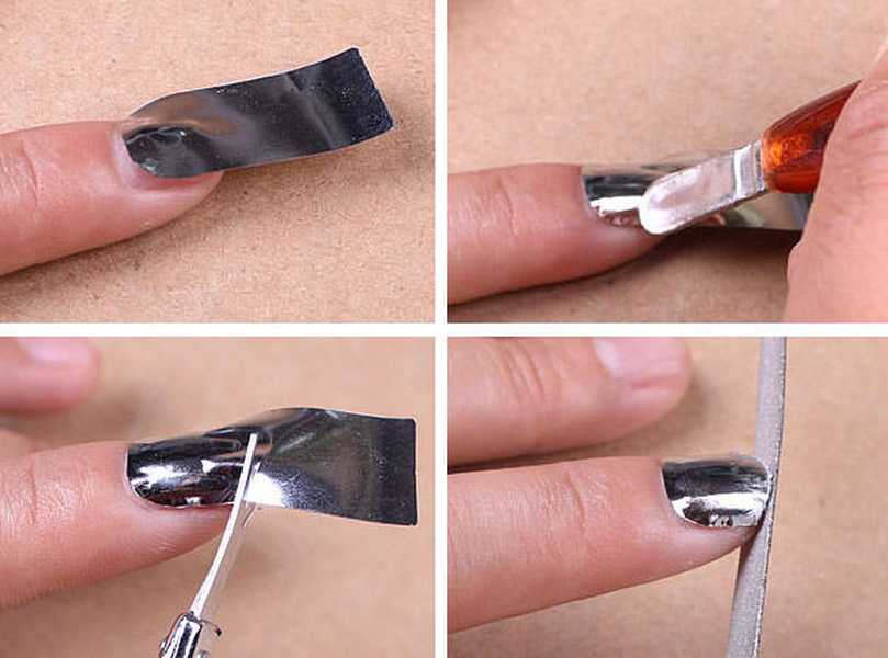 Как пользоваться фольгой для дизайна ногтей