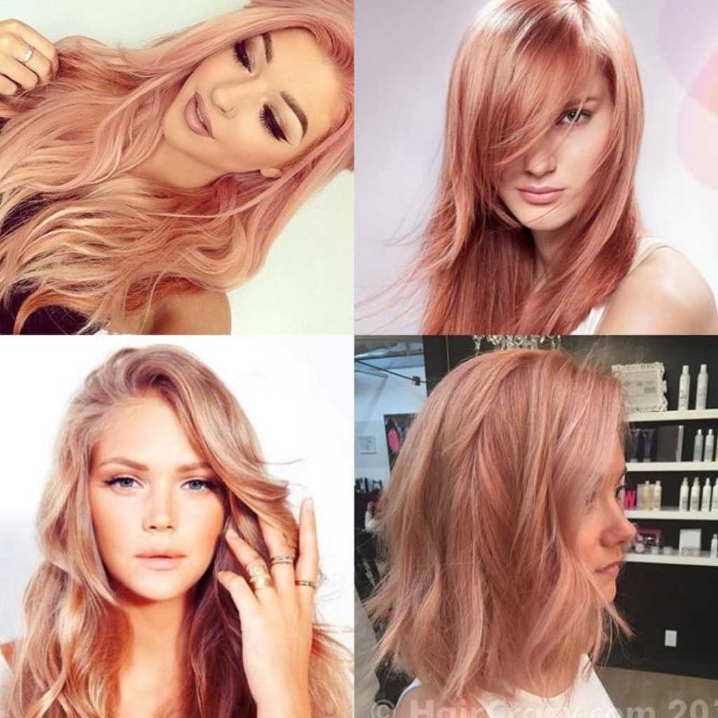Как покраситься в персиковый цвет волос