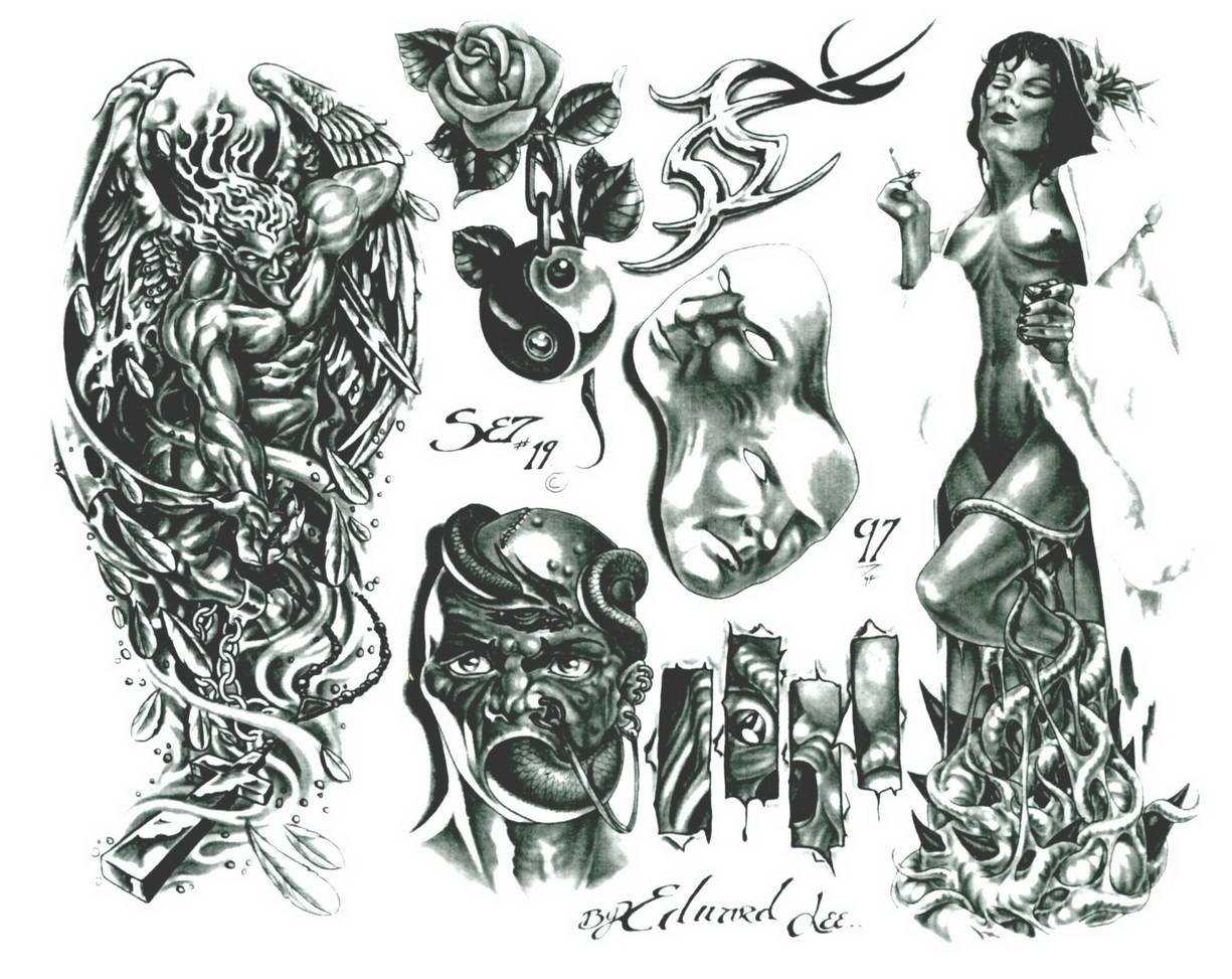 Эскизы тату для мужчин и женщин. выбор подходящего стиля татуировки