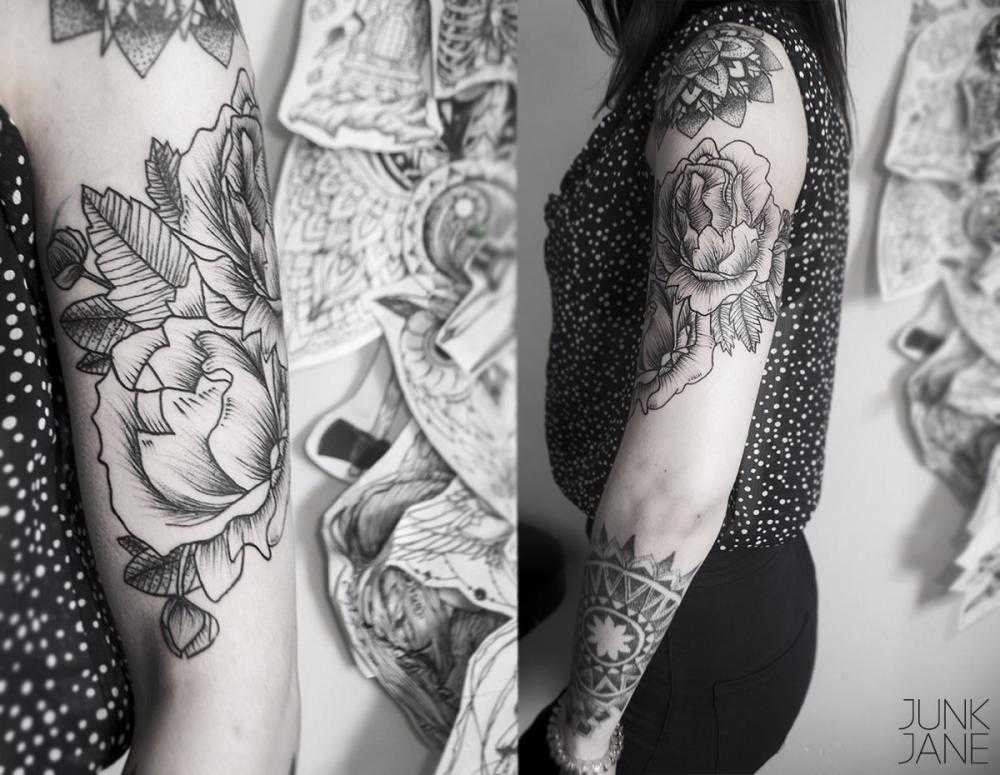 Лайнворк тату- суть и особенности татуировок стиля linework