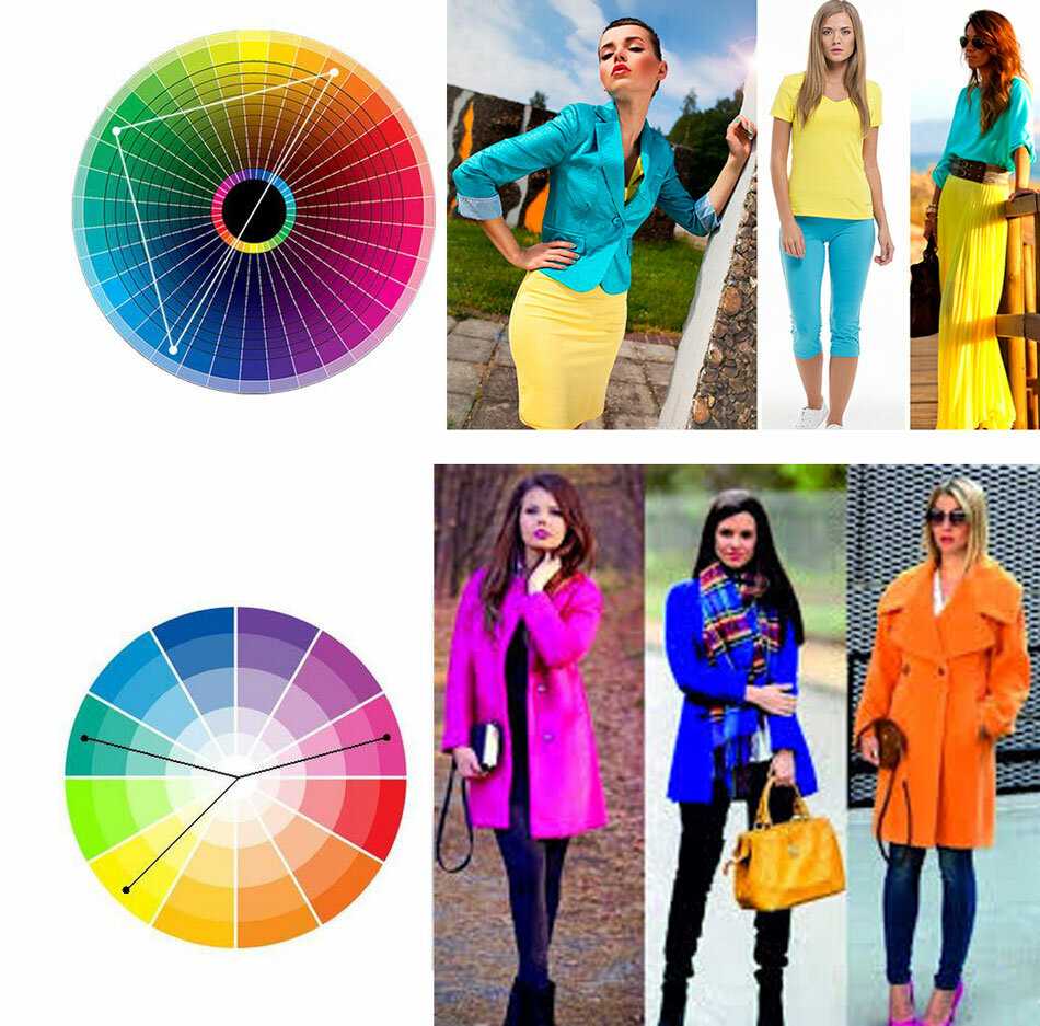 Сочетание цвета в одежде: теория и примеры | lookcolor