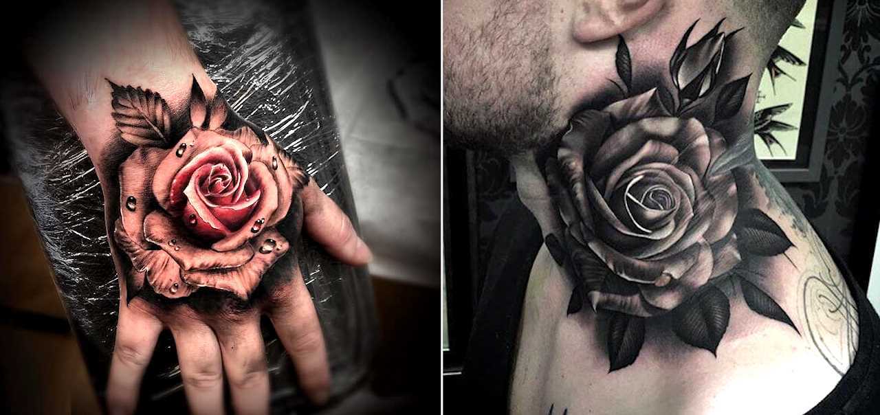 Что означает тату розы у мужчин
