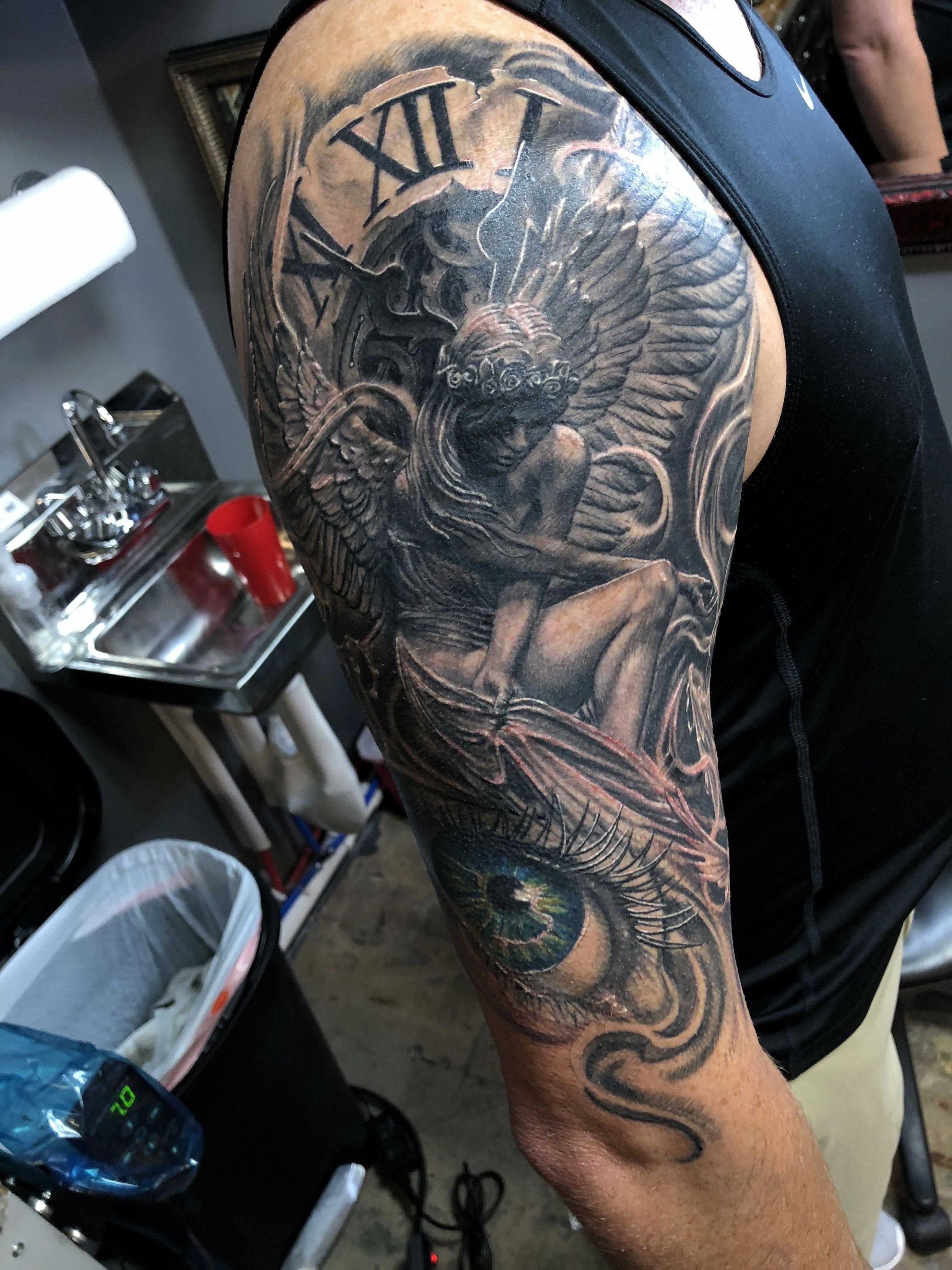 Тату рукав для мужчин: 140+ мужских эскизов татуировок