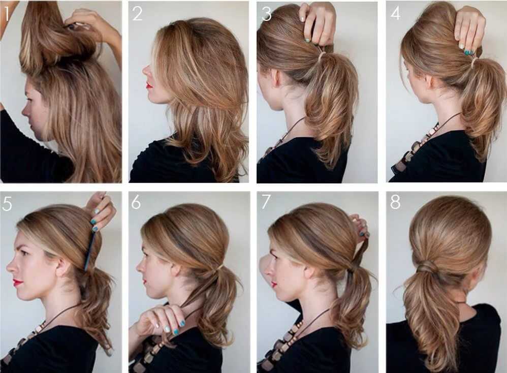 Прически на каждый день на средние волосы: 20 простых идей, пошаговые фото