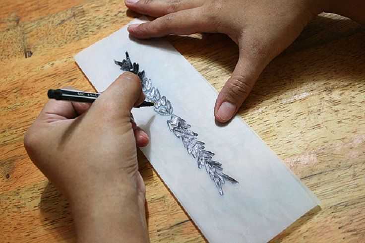 Как сделать временную тату ручкой или маркером дома