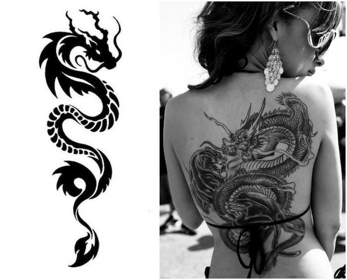 Значение татуировки дракон что означает тату