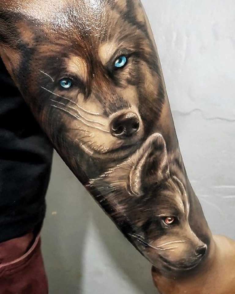 Значение тату волк. фото и эскизы татуировок