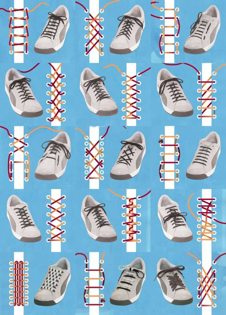 Как зашнуровать кеды: классические и оригинальные способы красивой шнуровки