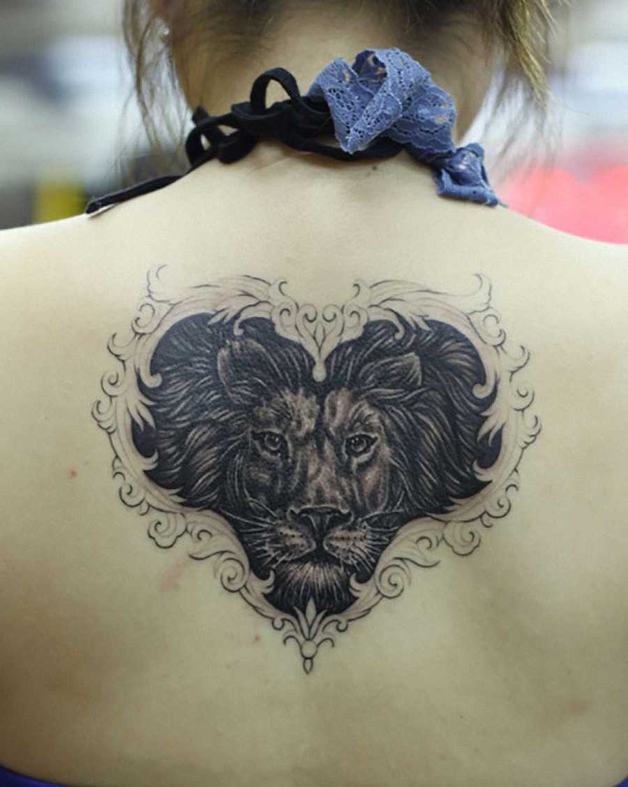 Татуировка льва – фото примеров, значение и история - tatuxa